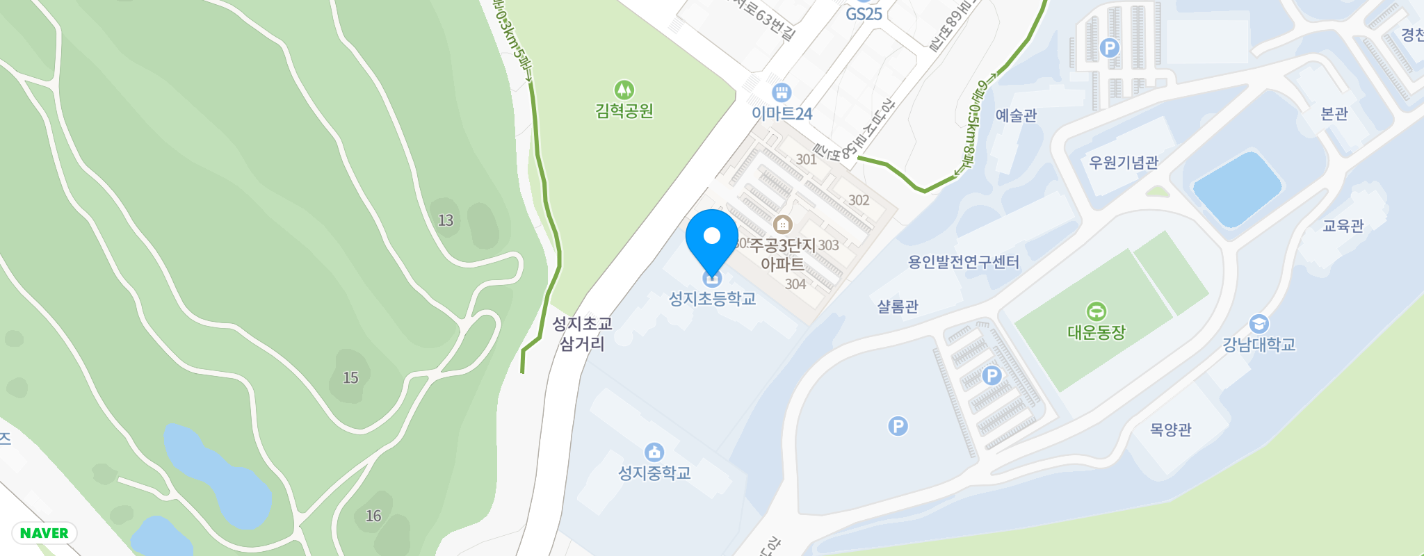 경기학교예술창작소 지도